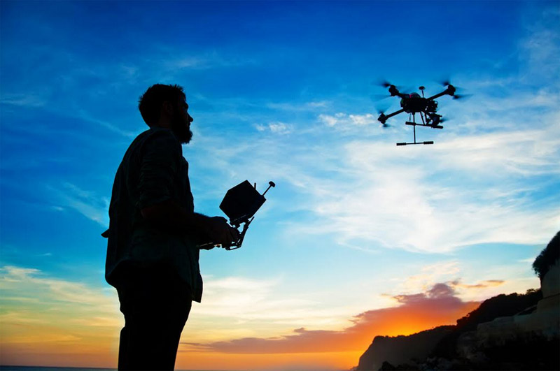 video filmowanie dronem